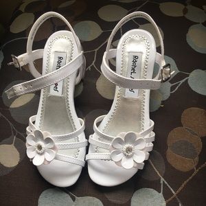 New never worn! Rachel shoes size 2 white girls dress shoe